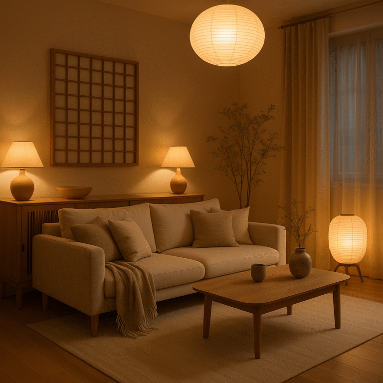 How to Style Your Small Space: Japandi Living Room Layout Tips