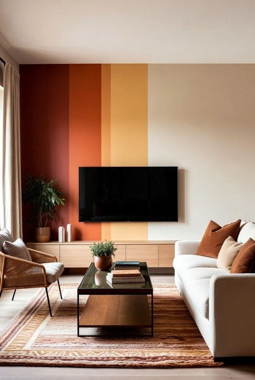 Try a Warm Taupe Accent Wall