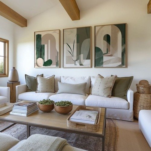 Add Earth Tone Wall Art